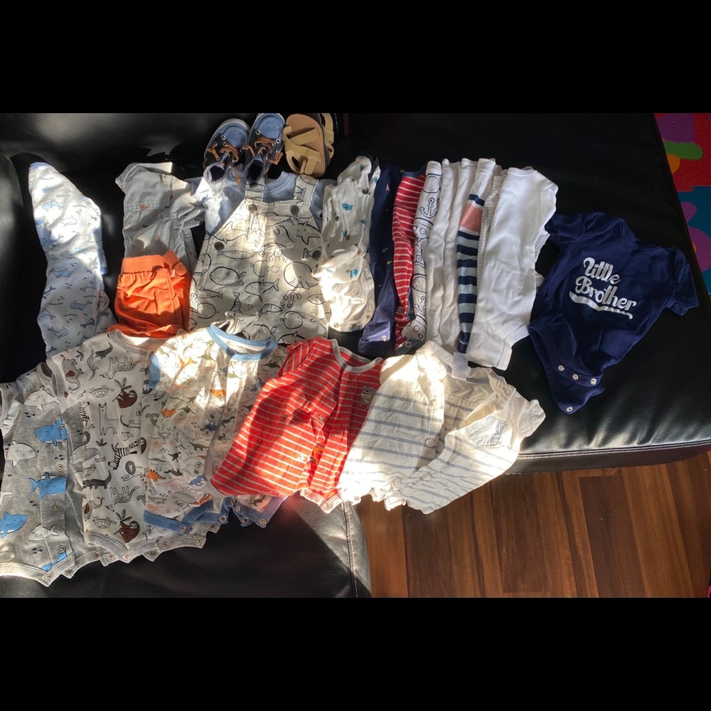 Newborn infant boys lot